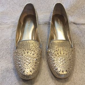 BCBGeneration Gold Loafers